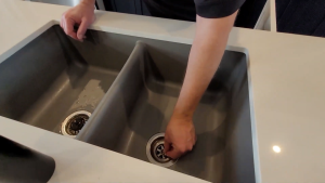 Sink Drain Clean Out